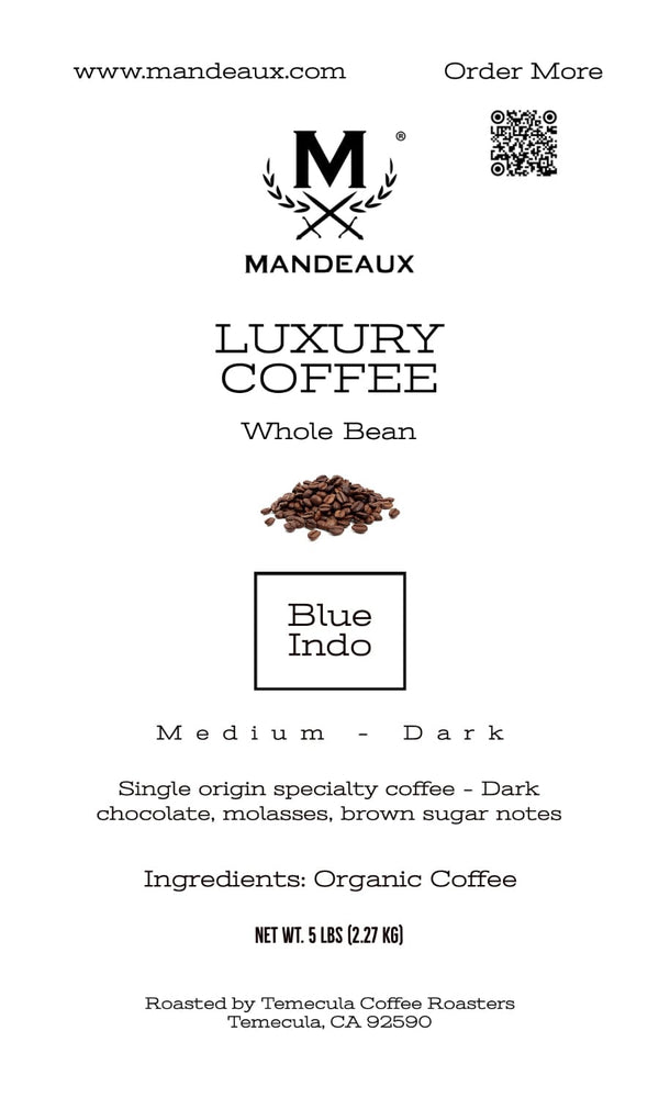 
                  
                    Mandeaux® Blue Indo Coffee
                  
                