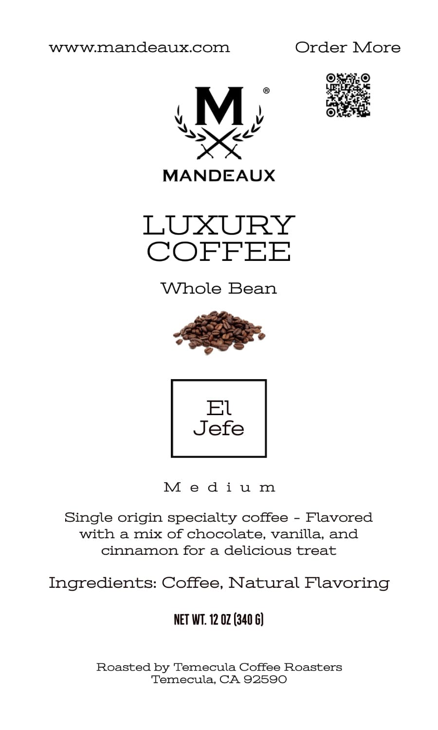 
                  
                    Mandeaux® El Jefe Coffee - Mandeaux
                  
                